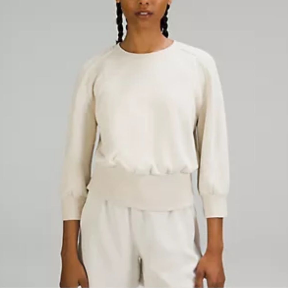 Lululemon Softstreme Ribbed Hem Pullover